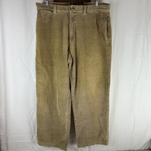 American Eagle Outfitters Pants Mens 38x30 Tan Corduroy Baggy Leg